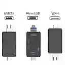 Adaptador Lector De Tarjetas Usb A/tipo C 6 En 1 Otg Andr/pc