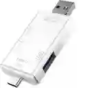 Adaptador Lector De Tarjetas Usb A/tipo C 6 En 1 Otg Andr/pc