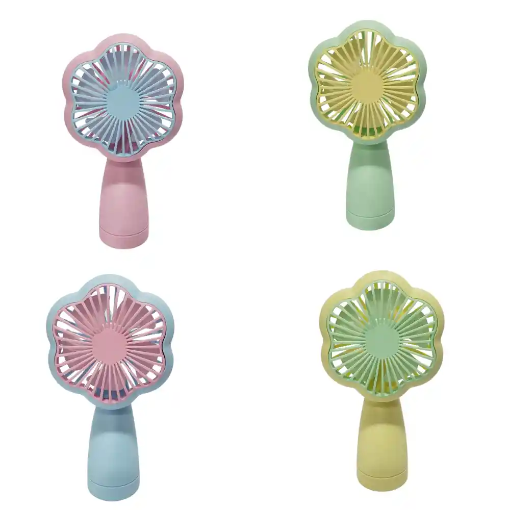 Mini Ventilador De Flor Led Portatil