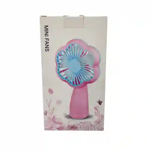 Mini Ventilador De Flor Led Portatil