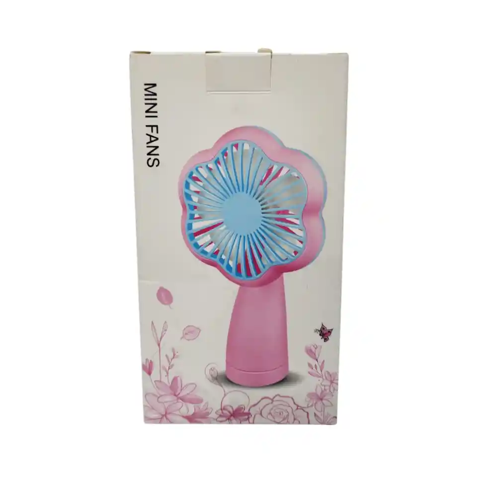 Mini Ventilador De Flor Led Portatil
