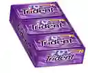 Chicle Trident Mora Azul X18