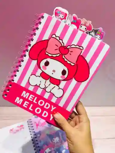 Cuaderno Cinco Materias My Melody