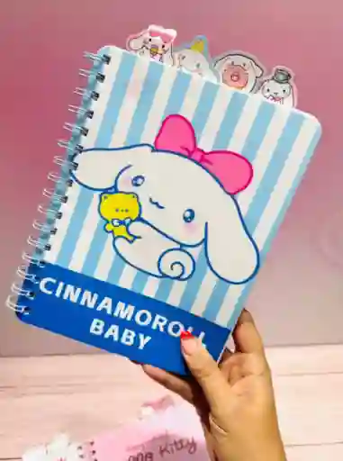 Cuaderno Cinco Materias De Cinnamoroll