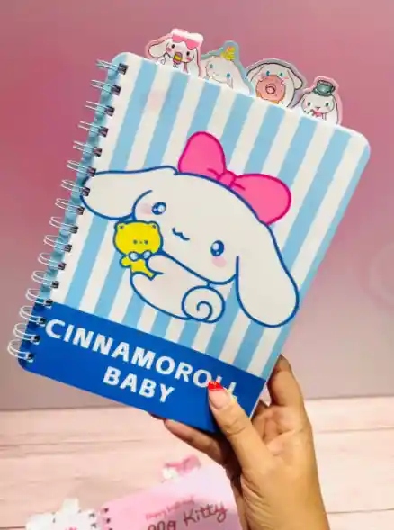 Cuaderno Cinco Materias De Cinnamoroll