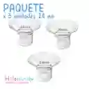 Inserto Para Extractor En Silicona X 3 Unidades