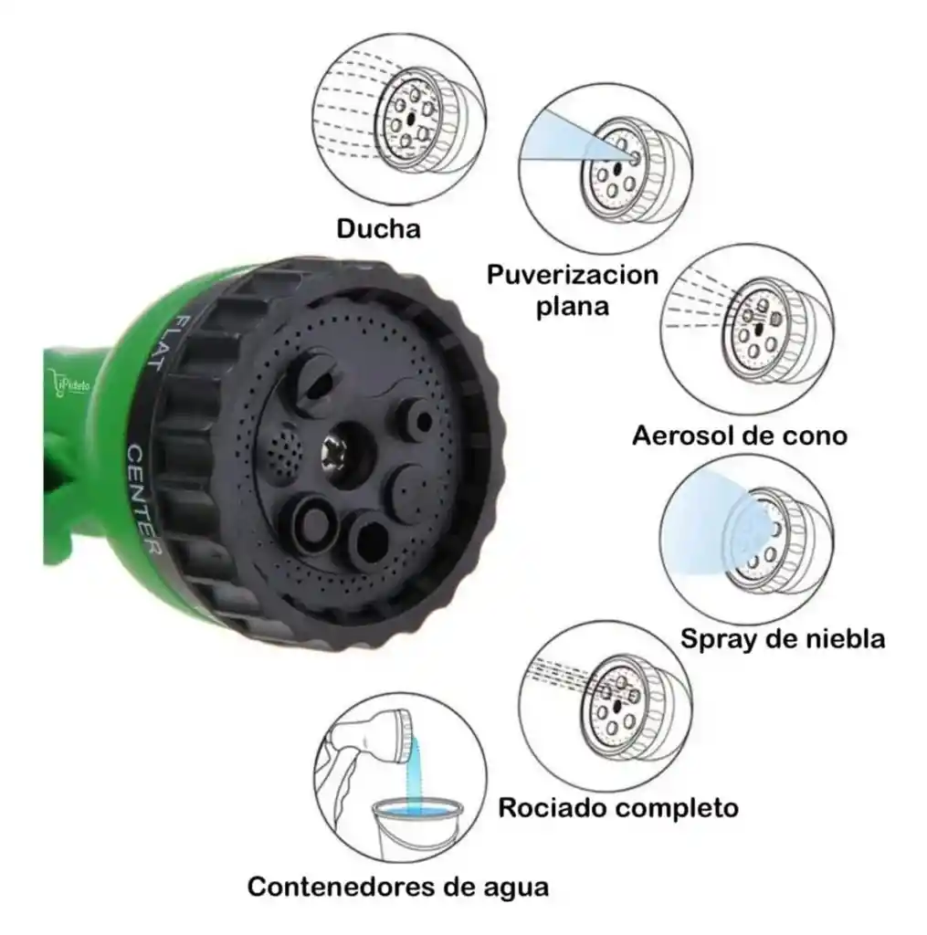 Manguera Flexible Expandible 45m Jardin Magic Hose Riego