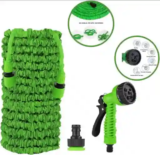 Manguera Flexible Expandible 45m Jardin Magic Hose Riego