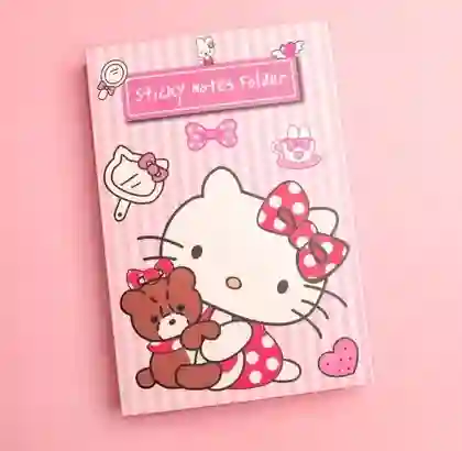 Libreta De Hello Kitty Rosada