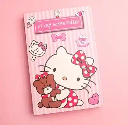 Libreta De Hello Kitty Rosada