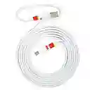 Cable V8 Plano Premium - Carga Y Sincronización Confiable - 2 Metros