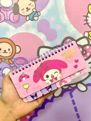 Libreta De My Melody Argollada