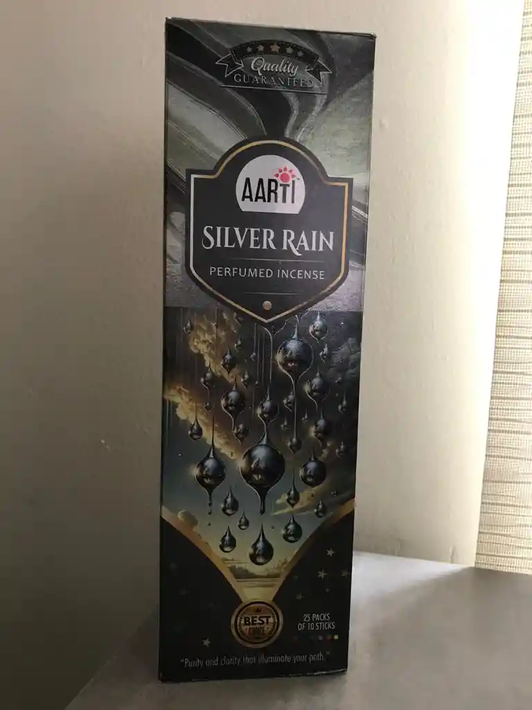 Incienso Lluvia De Plata