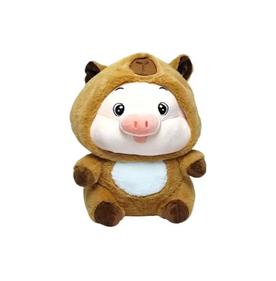 Peluche Marrano Con Disfraz De Capibara