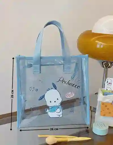 Bolso Transparente De Pochacco
