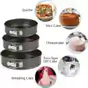 Utensilios De Cocina Moldes Pasteles Pasteleria Reposteria Juego 3 Redondos