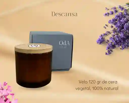 Vela De Masajes Descansa 120 Gr