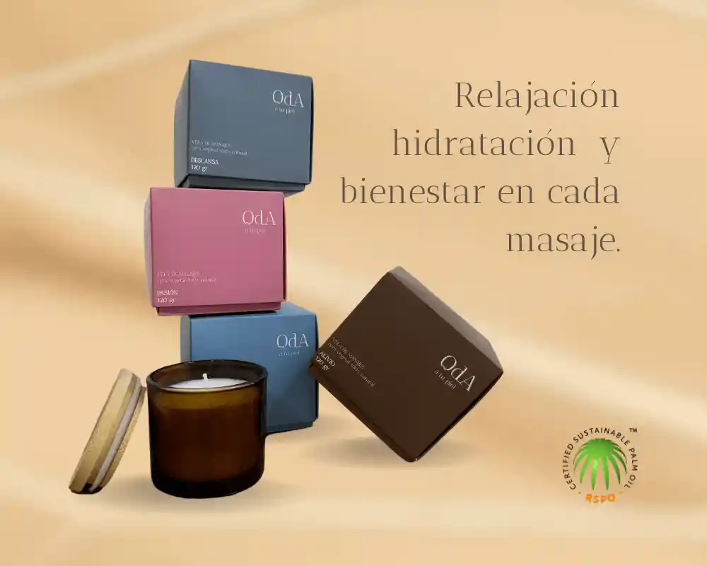 Vela De Masajes Calma 120gr