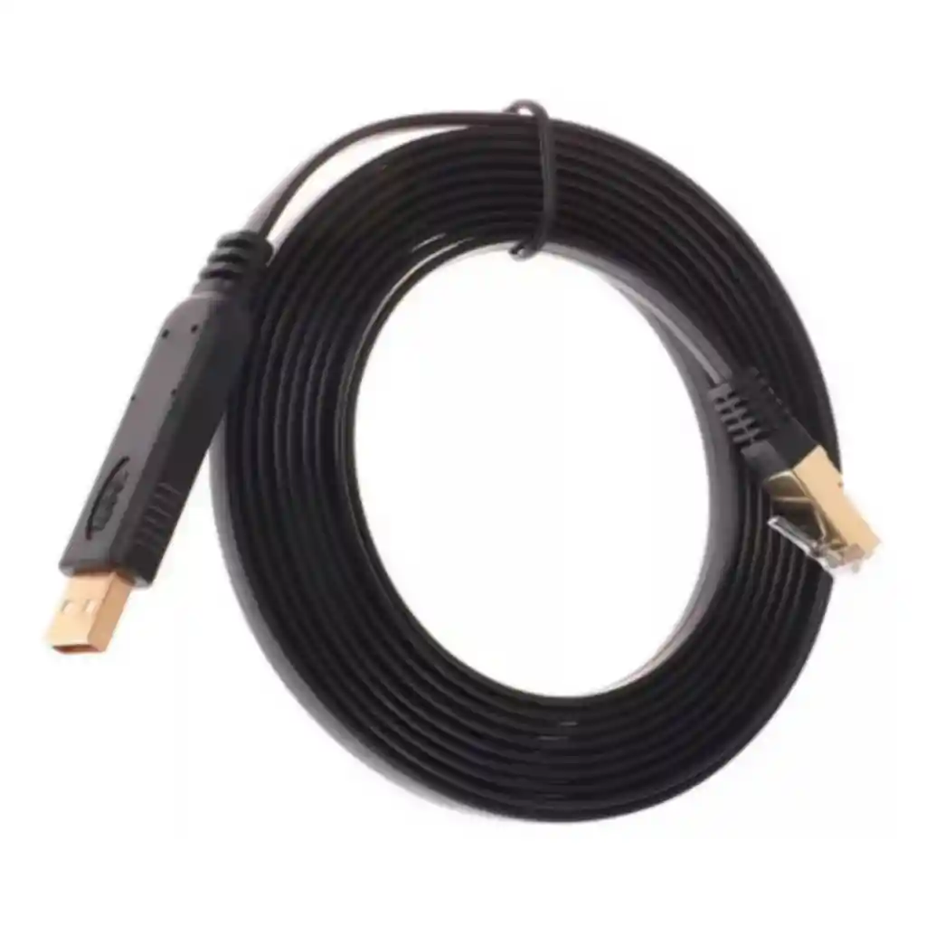 Cable Usb A Rj-45 Para Consolas Cisco De 1.80 Metros Rj45
