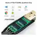 Cable Usb A Rj-45 Para Consolas Cisco De 1.80 Metros Rj45