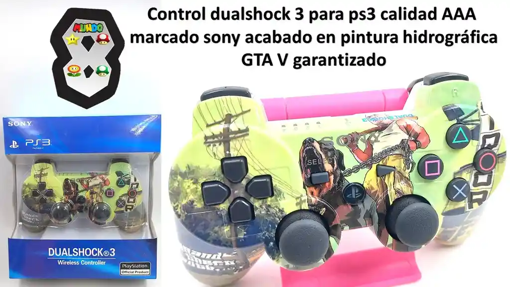 Control Play 3 Gta V Inalambrico