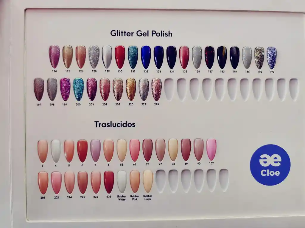 Cloe Esmalte Semipermanente (especificar Tono Deseado Segun La Carta)