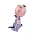 Mini Ventilador Forma De Cachorro Con Soporte Para Celular
