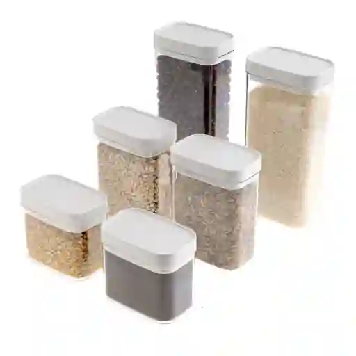 Contenedores De Alimentos Set X 6