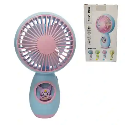 Mini Ventilador De Kuromi Portatil