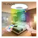 Luz De Techo Led Con Altavoz Bluetooth Y Control Remoto