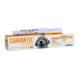 Carval Antiparasitario Para Perro Cachorro Carvantel 5 Ml