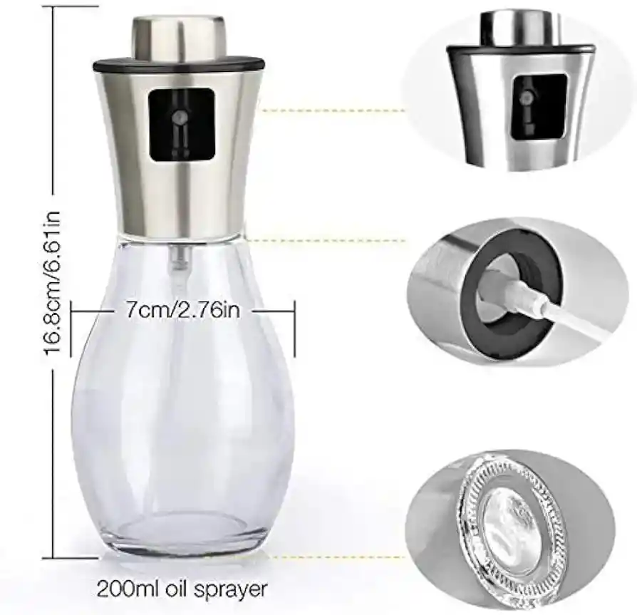Botella Dispensador Atomizador Aceite Vinagre Spray Cocina
