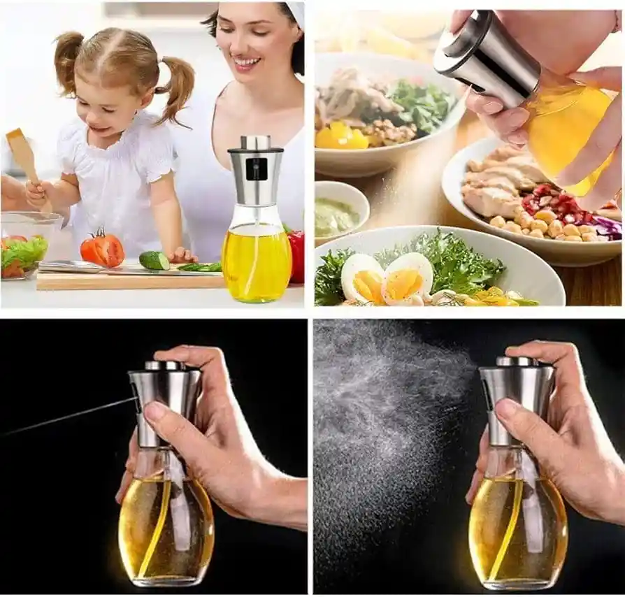 Botella Dispensador Atomizador Aceite Vinagre Spray Cocina