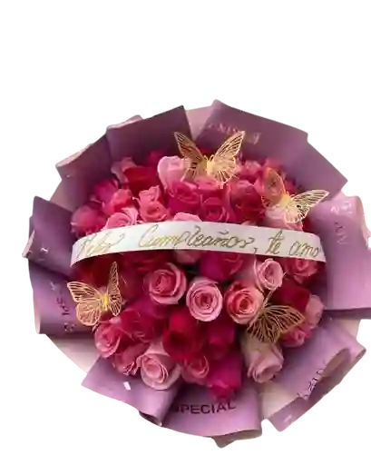 Minibuchon Rosa Sencacion