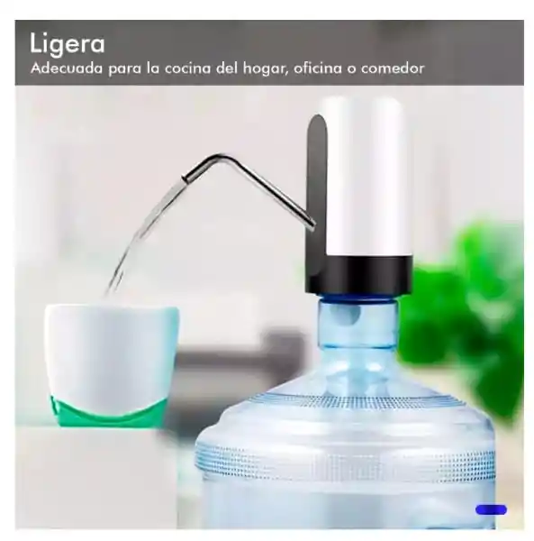 Dispensador De Agua Eléctrico Recargable Portatil