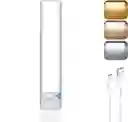 Lampara Luz Inalambrica Led Magnetica Gabinete 2000mah Recargable Detector De Movimiento