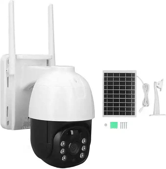 Camara De Seguridad Ptz Doble Lente Alta Definicion Exterior