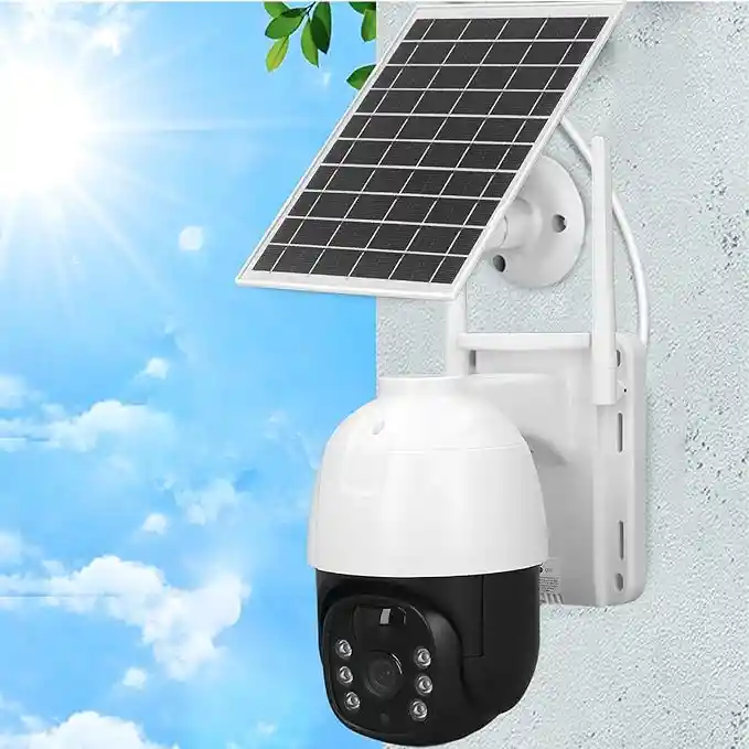Camara De Seguridad Ptz Doble Lente Alta Definicion Exterior
