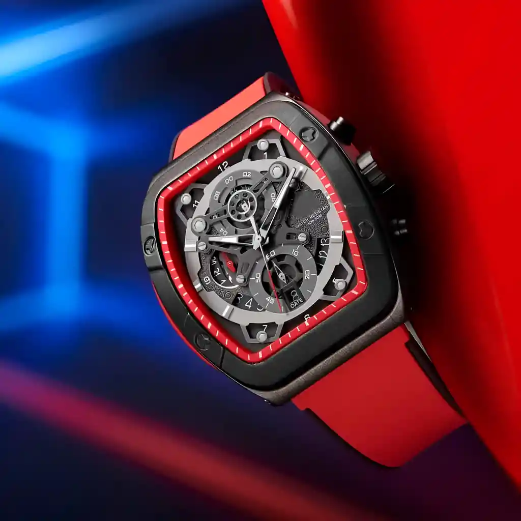 Reloj G-force H3994g Calendario Deportivo Funcional +estuche