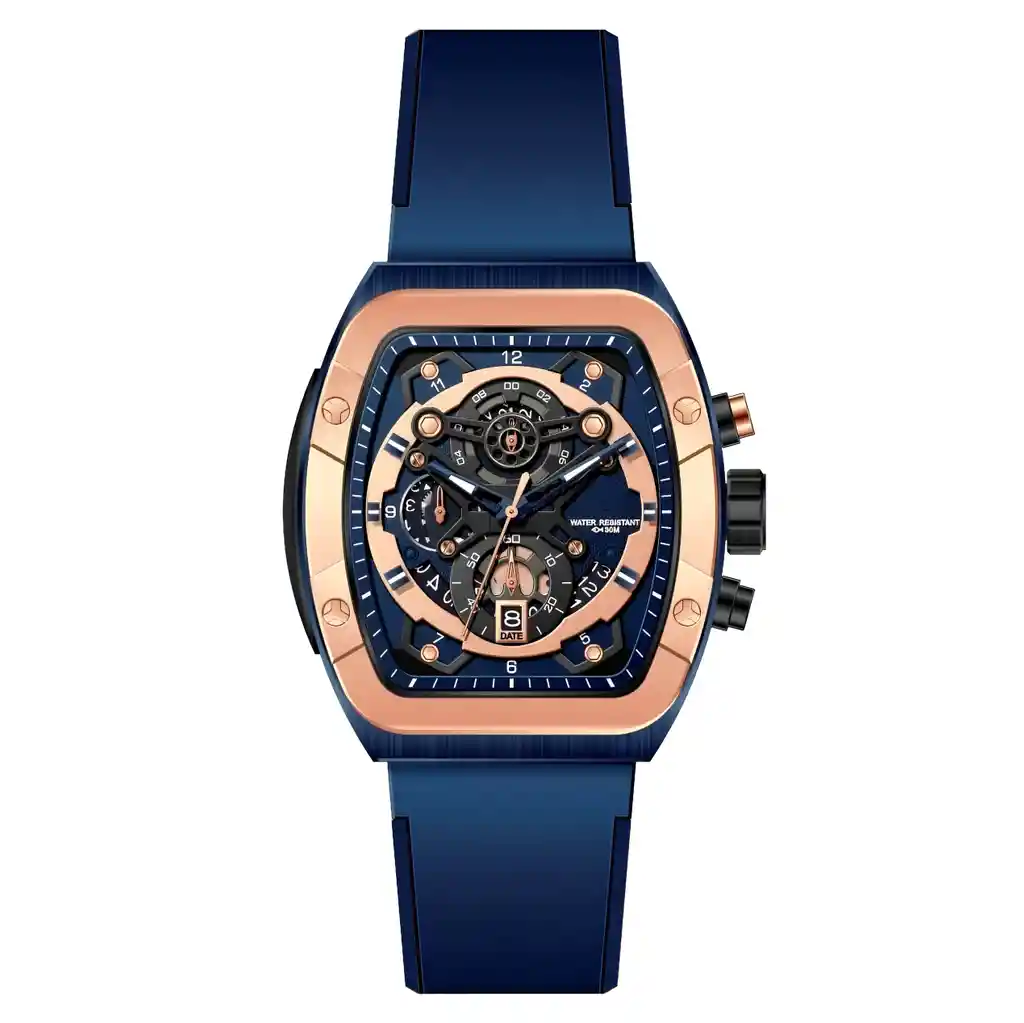 Reloj G-force H3994g Calendario Deportivo Funcional +estuche