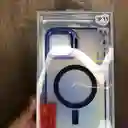 Case Magsafe Iphone 11 Con Soporte En Camara Azul