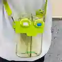 Botella Agua Doble Botilito Silicona Duo Termo Pitillo Niños
