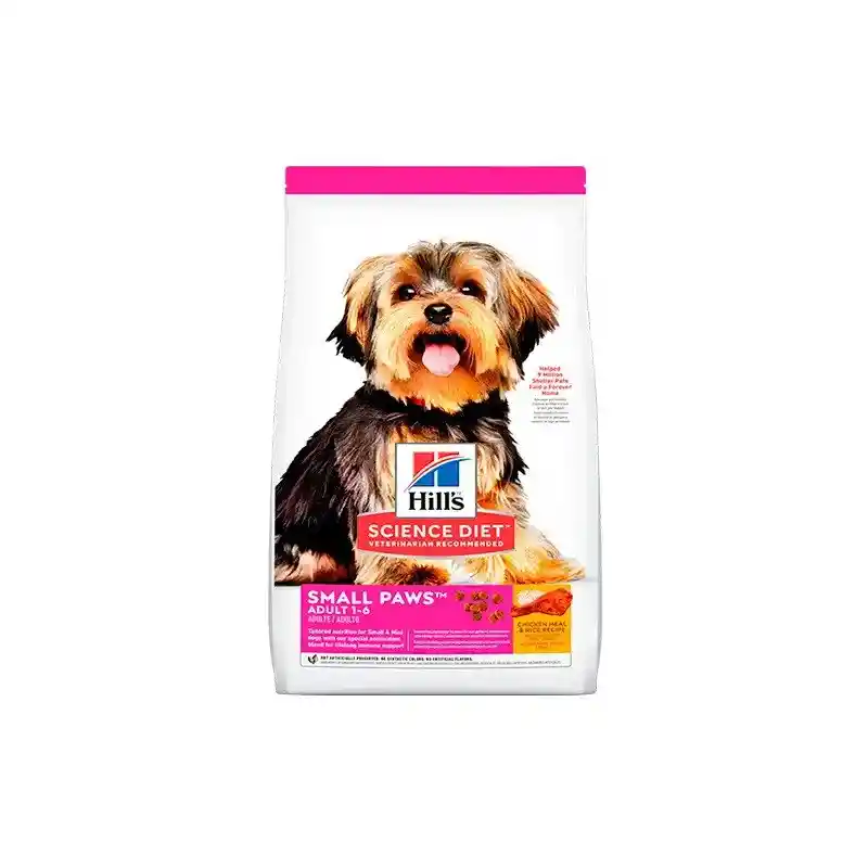 Hills Adulto Perro Raza Pequeña Pollo Y Arroz X4.5lb