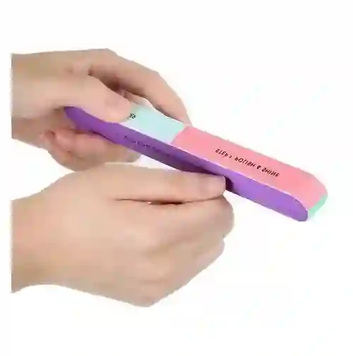 Lima Bloque 7 Lados Manicura Perfecta Nail