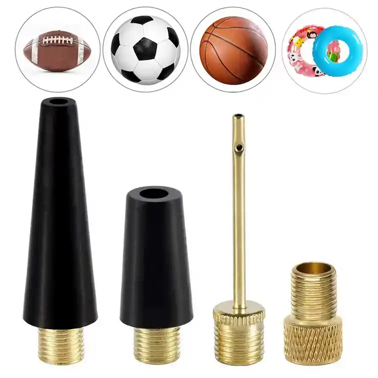 Adaptador De Válvula Presta Schrader Para Bicicleta, Adaptadores De Bomba De Latón Para Bicicleta, Aguja De Bomba De Bola, Adaptador De Inflador De Boquilla De Juguetes Inflables De Globo