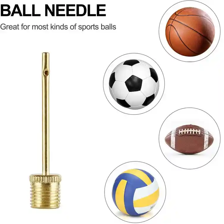 Adaptador De Válvula Presta Schrader Para Bicicleta, Adaptadores De Bomba De Latón Para Bicicleta, Aguja De Bomba De Bola, Adaptador De Inflador De Boquilla De Juguetes Inflables De Globo