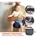 Cargador Ergonómico Azul Oscuro Canguro Cintura Para Bebés Innovo