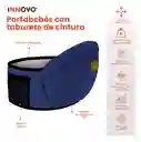 Cargador Ergonómico Azul Oscuro Canguro Cintura Para Bebés Innovo