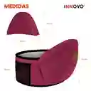 Cargador Canguro Ergonómico Para Bebes Niños De 0 A 4 Años Vinotinto Innovo