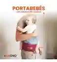 Cargador Canguro Ergonómico Para Bebes Niños De 0 A 4 Años Vinotinto Innovo